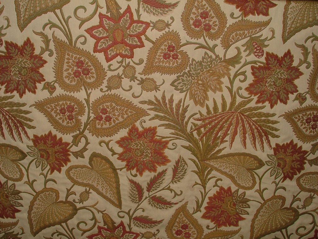 2.8 Metres iLiv Etienne Cinnabar Heavy Woven Fabric Curtain Upholstery Cushion4