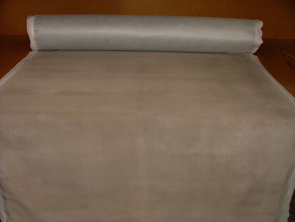 26 Metres Stone Velvet Flame Retardant Fabric Upholstery Cushion RRP£1430.00