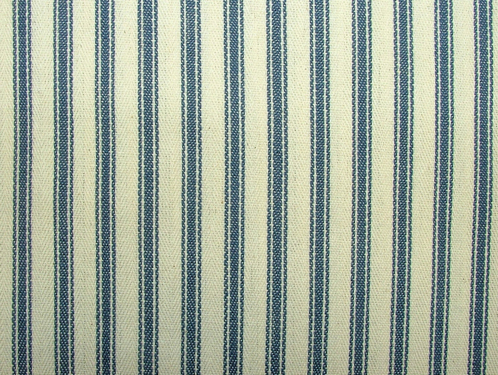 100% Cotton Woven Ticking Canvas Curtain Upholstery Premium Designer Fabric