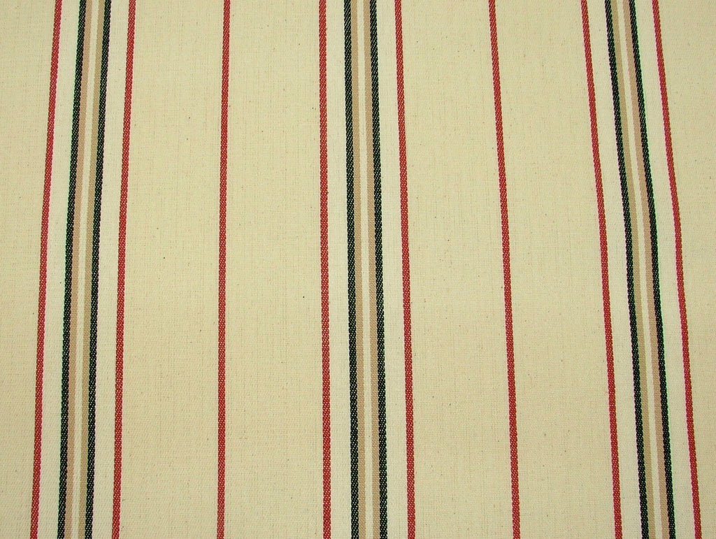 100% Cotton Woven Ticking Canvas Curtain Upholstery Premium Designer Fabric