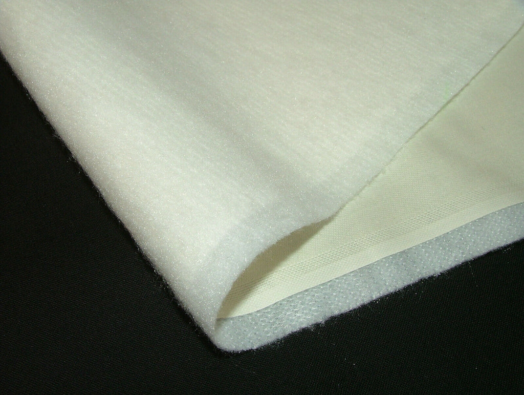10 Metre Roll Of Bonded Interlining With 100% Ivory Sateen Curtain Lining