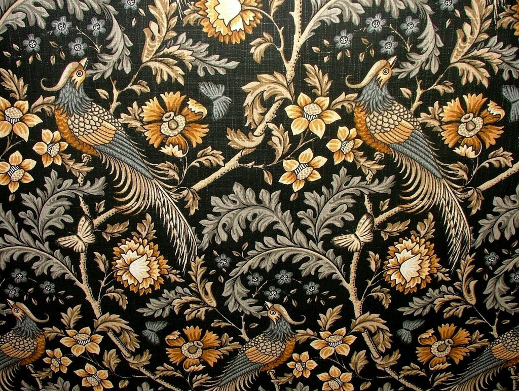 10 Metres Oakmere Saffron Cotton Curtain Upholstery Roman Blind Fabric Morris