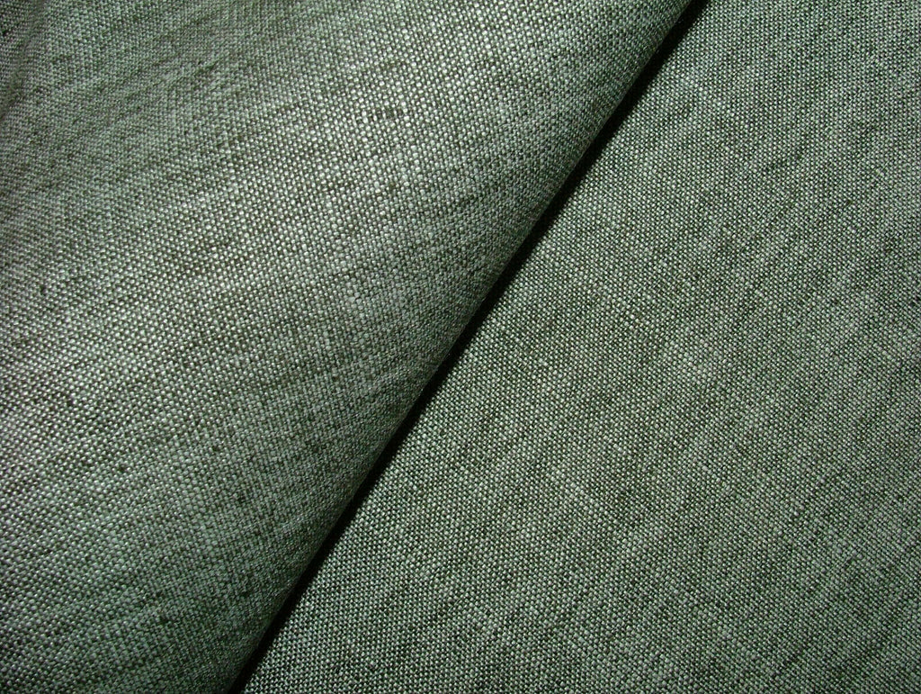 18 Metre Karel Steel Grey Linen Blend Jacquard Curtain Upholstery Cushion Fabric
