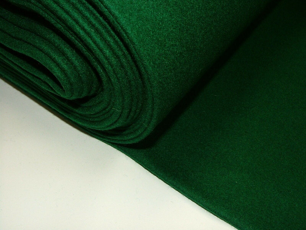 80% Wool High Quality Green Baize Fabric To Recover Playing Card Bridge Tables