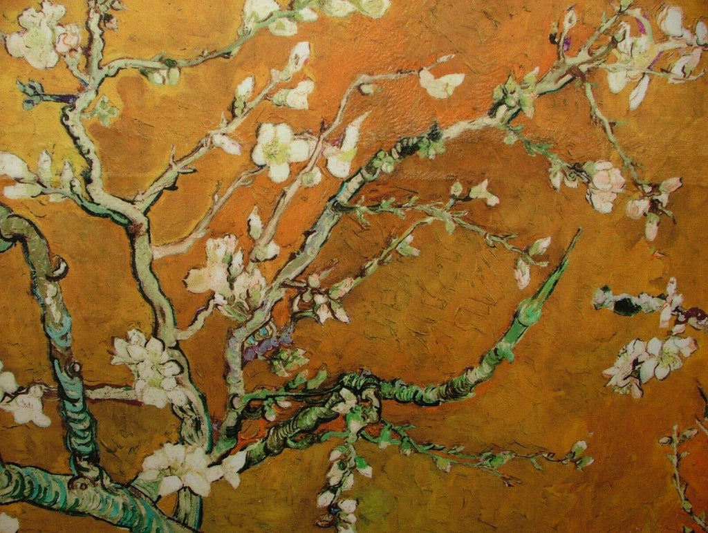 Japanese Cherry Blossom Tree Gold Velvet Fabric Curtain Upholstery Cushion Use