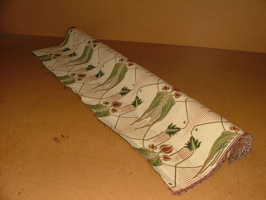 30 Metres Rennie Mackintosh Woven Jacquard Fabric - Curtain Upholstery Cushion