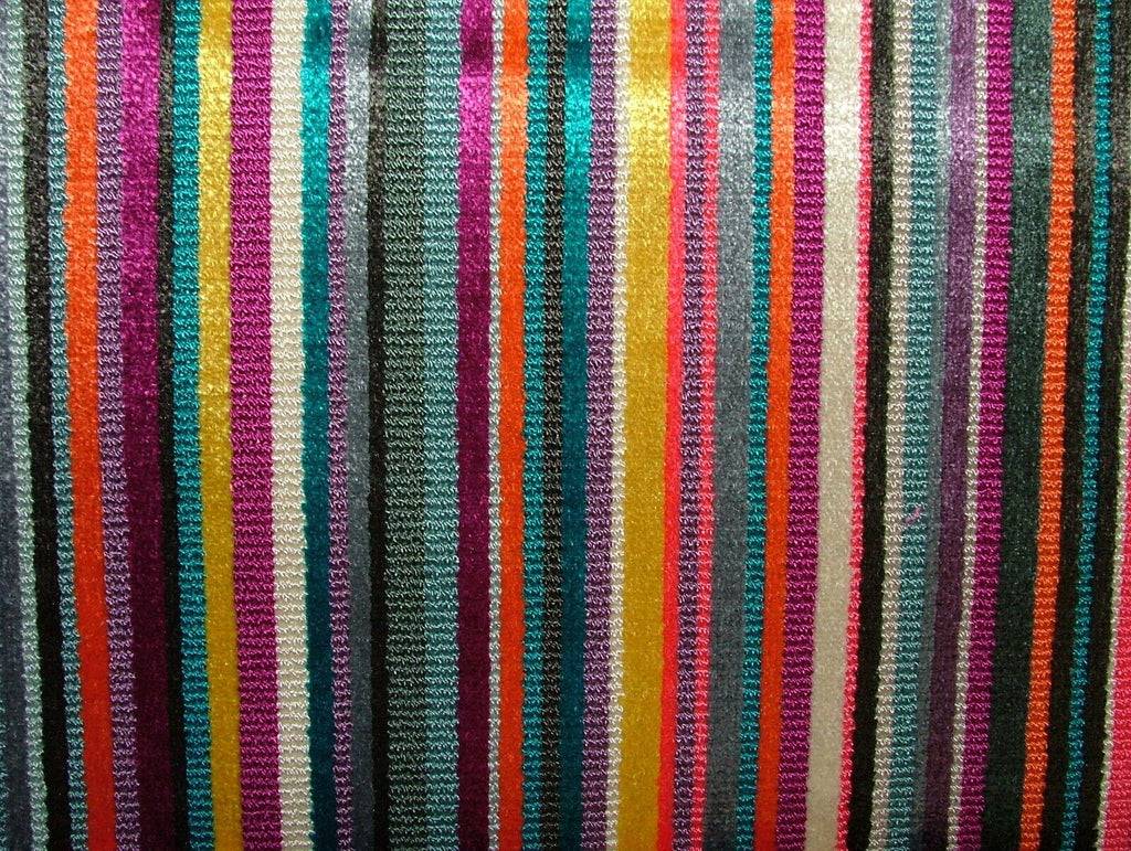 Romo Parada Multi Plush Velvet Fabric Upholstery Cushion Curtain RRP £59.52