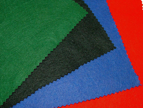 Wool Mixed Felt Baize Card Poker Game Table Crib Bridge - Green Red Blue Black