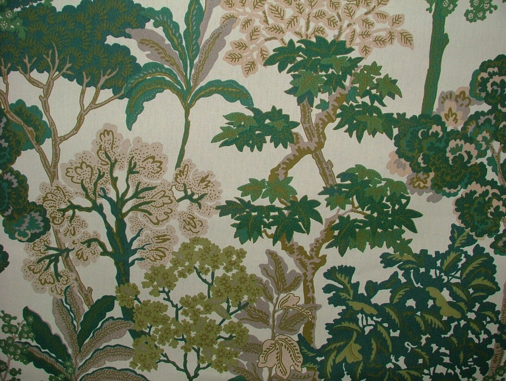 Avar Evergreen Japanese Cotton Curtain Upholstery Cushion Roman Blind Fabric