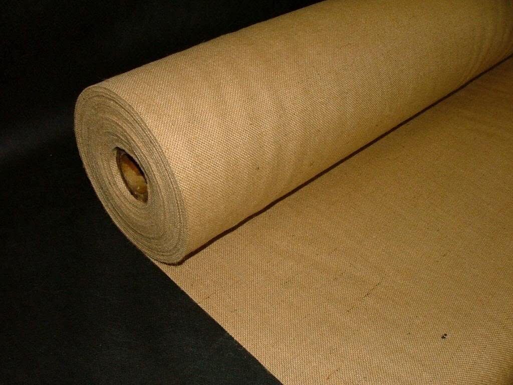 4 Mts 12oz 72" Extra Wide Heavy Weight Premium Upholstery Hessian Schools Crafts