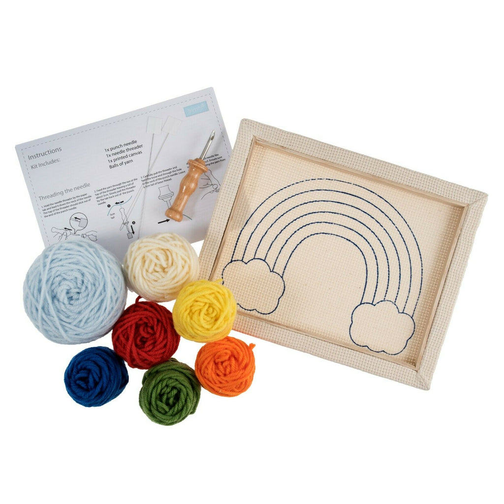 Trimits Beginners Punch Needle Kit Craft Project - Many Designs To Choose From