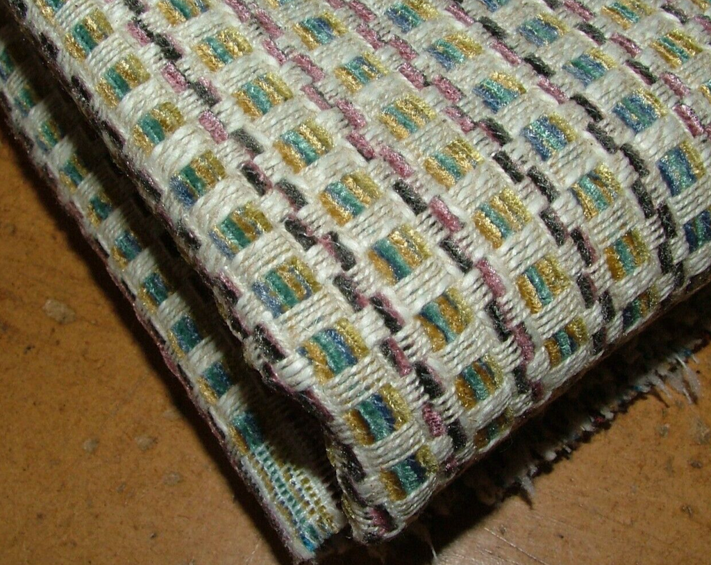1.5 Metres iLiv Alvana Juniper Linen Blend Fabric Curtain Upholstery Cushion