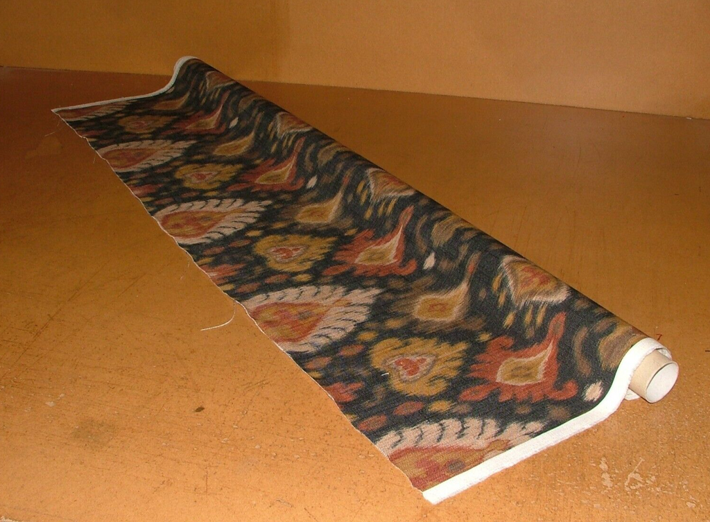 2.5 Metres iLiv Mandu Espresso Linen Blend Fabric Curtain Upholstery Cushion