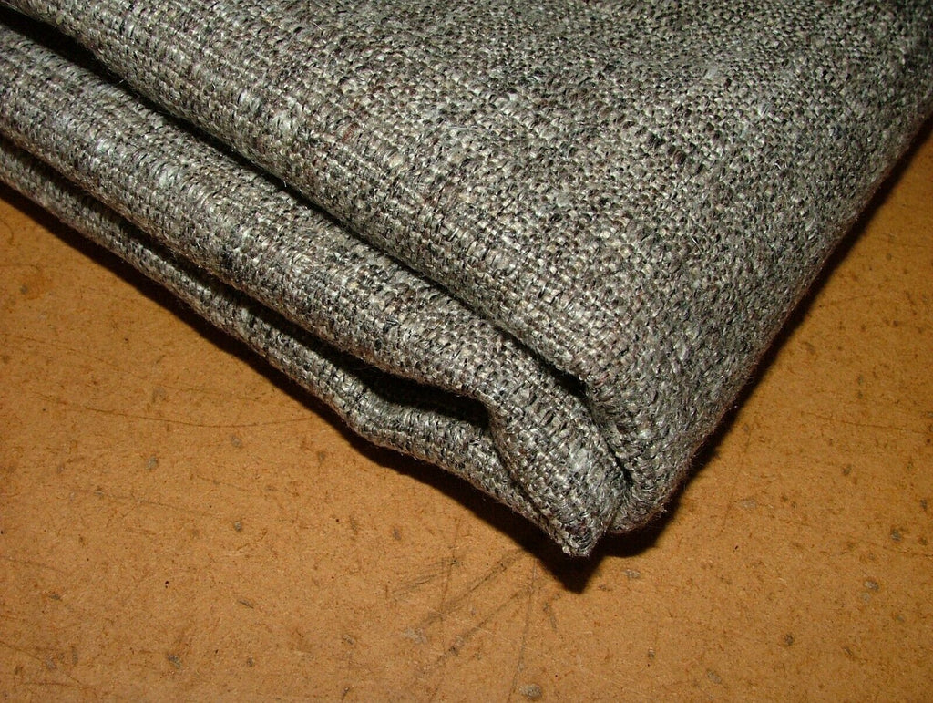 Mark Alexander Romo Artisan Gunmetal Linen Fabric Upholstery Cushion RRP £122.85