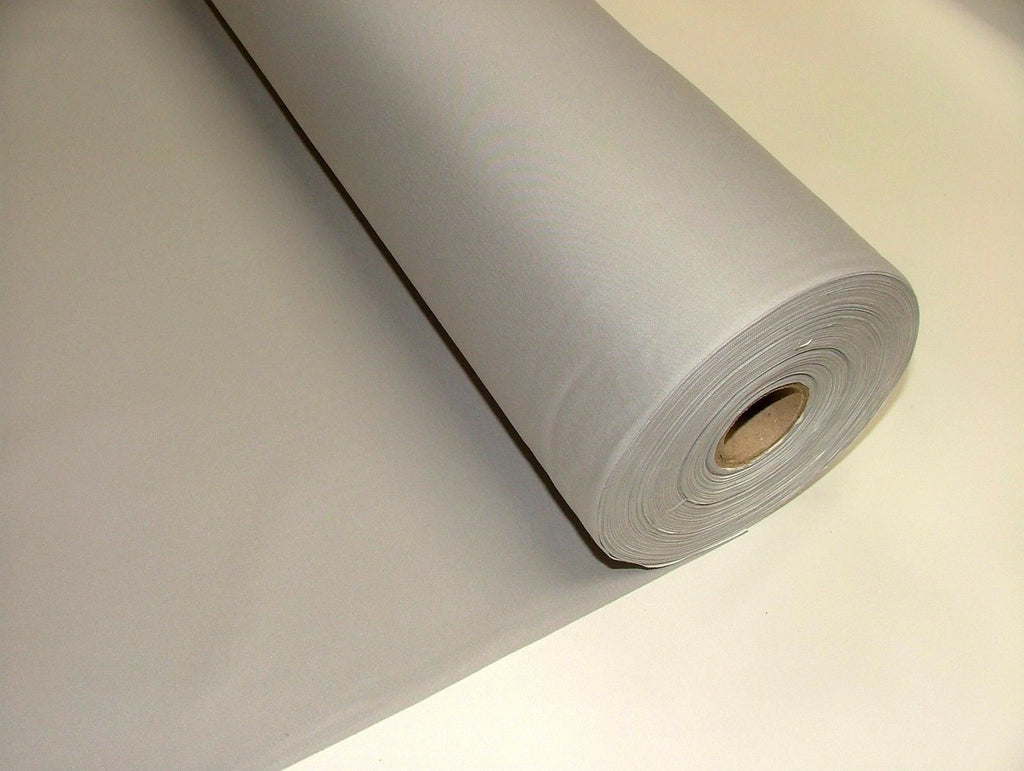 GREY 3 Pass Black Out Blackout Material Thermal Curtain Lining Fabric 137cm