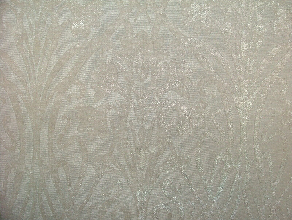 Art Nouveau Ivory Thick Chenille Fabric Curtain Upholstery Cushion Roman Blinds