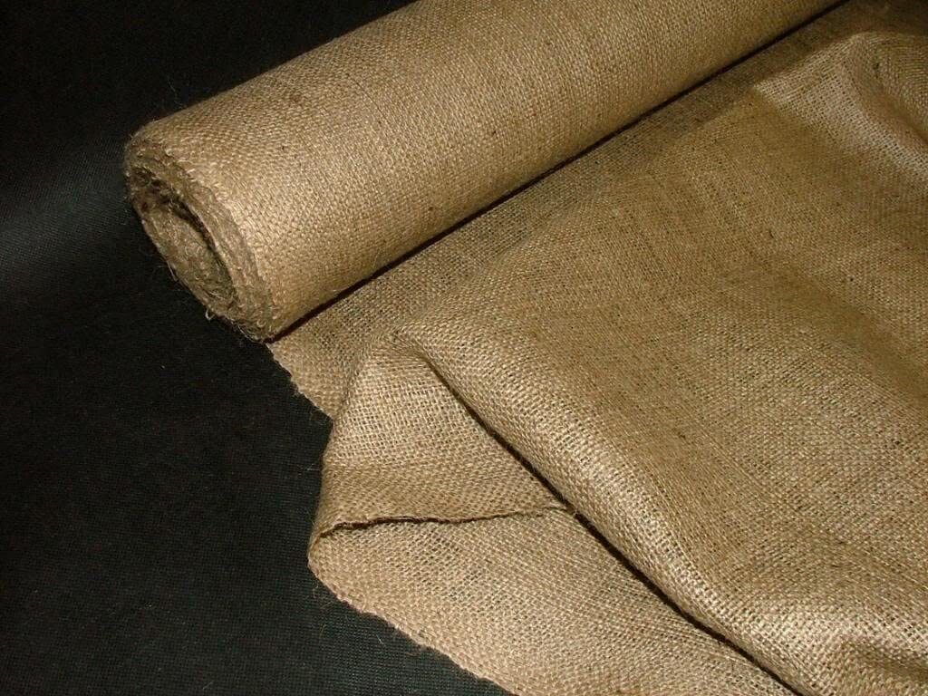 100 Mtrs 40" Wide 10oz Quality Hessian Upholstery Fabric Art Craft School Notice