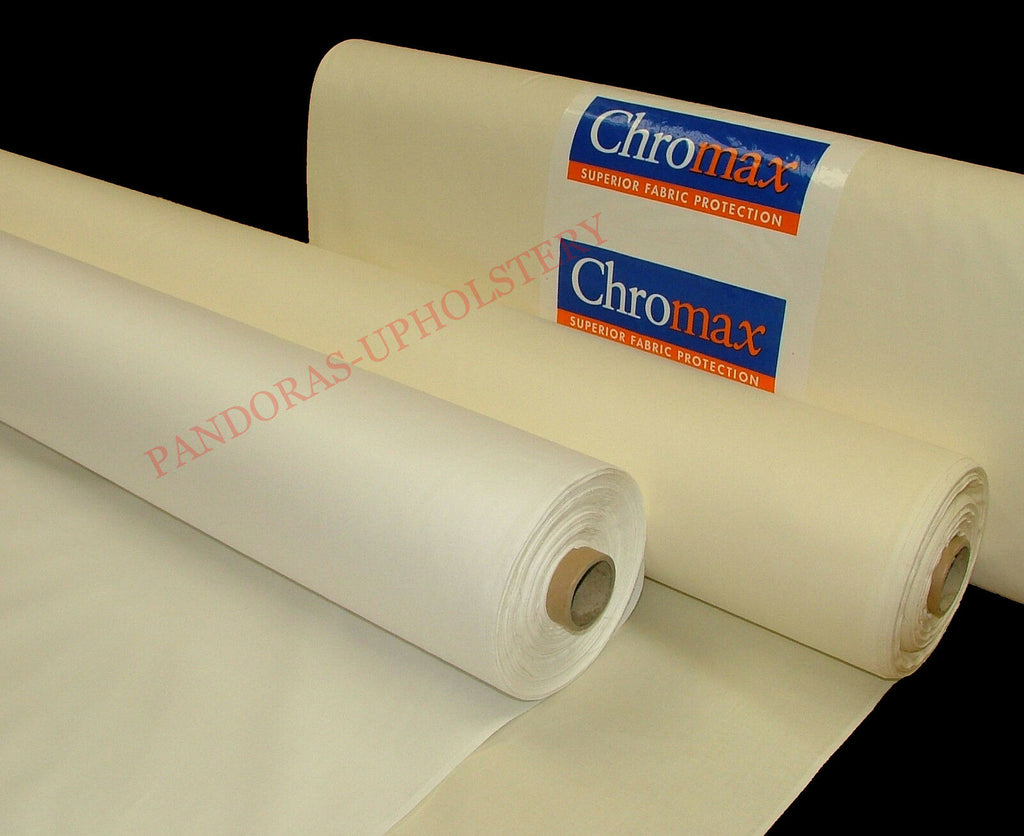 20 Metre Roll * HEAT SAVE * Ivory Cream Premium Thermal Curtain Fabric Lining