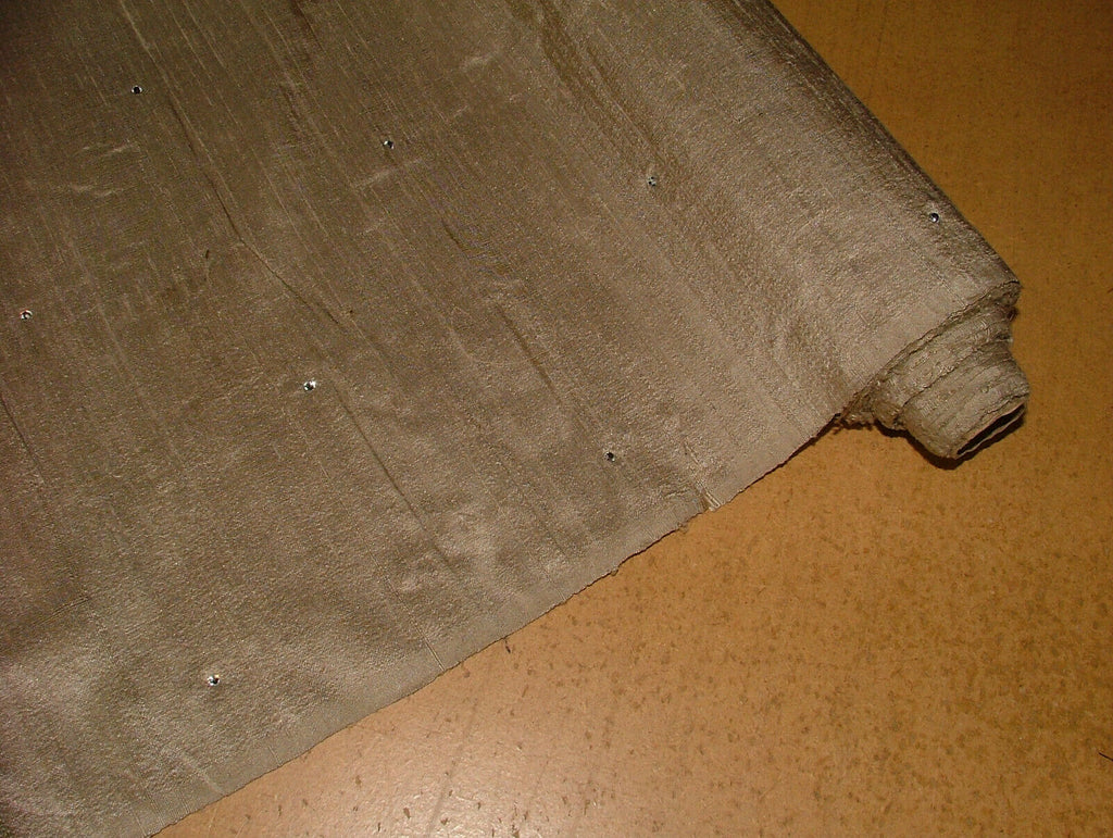 13 Metres 100% Silk Crystal Rhinestone Voyage Decoration Maison Curtain Fabric