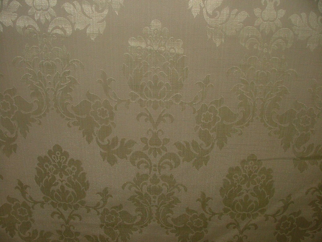 Stone Madagascar Designer Curtain Brocade Damask Upholstery Cotton Fabric