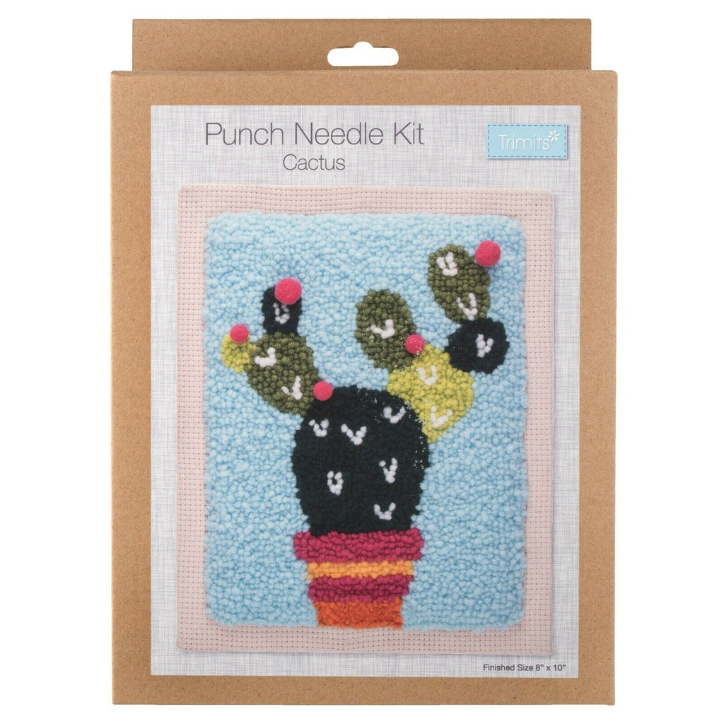 Trimits Beginners Punch Needle Kit Craft Project - Many Designs To Choose From