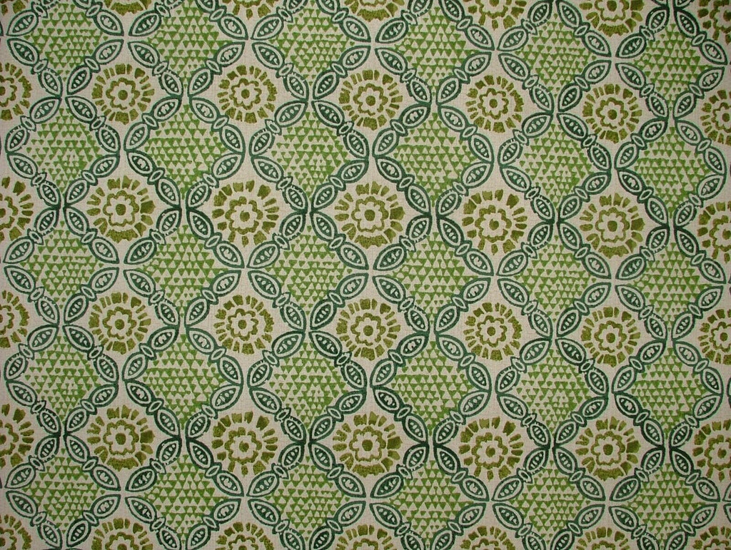 Grand Bazaar Absinthe 100% Cotton Curtain Upholstery Cushion Roman Blind Fabric