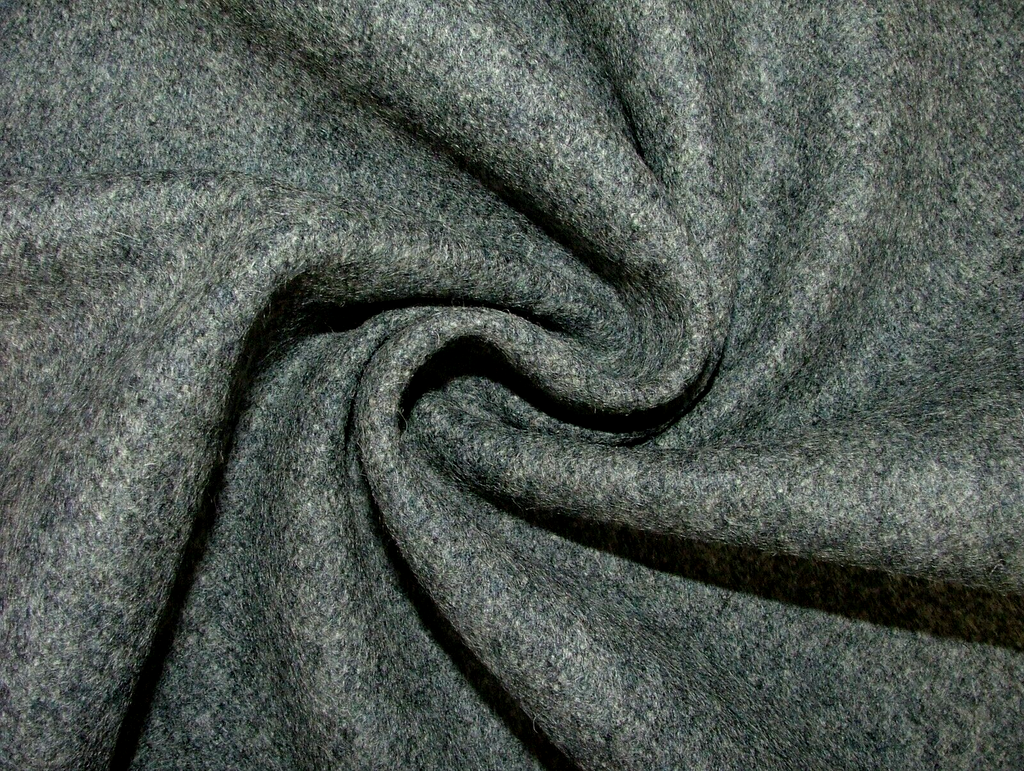 3.6 Metres iLiv 100% Wool Harlow Storm Grey Fabric Curtain Upholstery Cushion