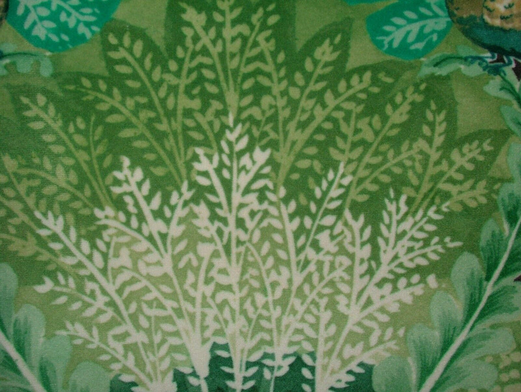 Istanbul Absinthe Velvet Fabric Curtain Upholstery Cushion Roman Blind Use