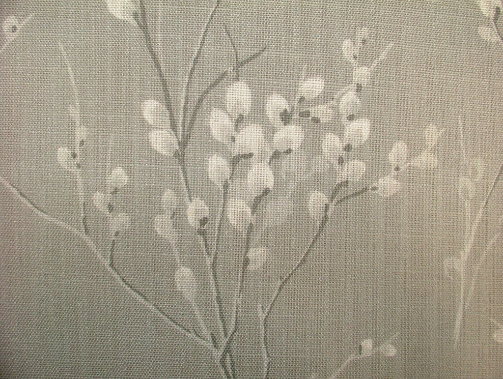 Laura Ashley Pussy Willow Grey Fabric Curtain Upholstery Cushion