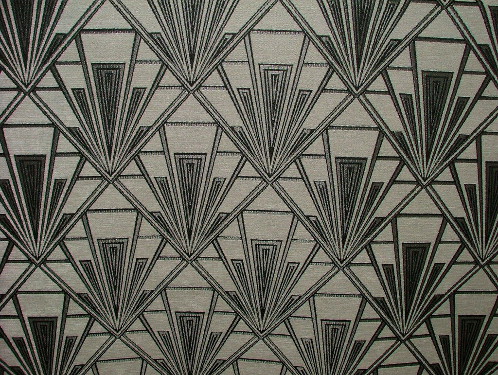Gatsby Art Deco Velvet Chenille Fibre Naturelle Curtain Upholstery Blind Fabric