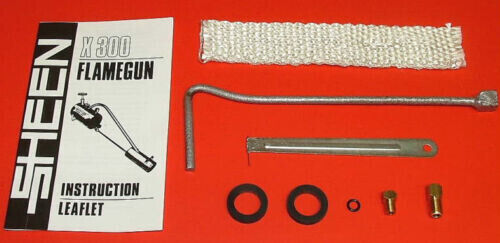 Sheen x300 / x500 Flame Gun Weed Killer Flamegun Spare Part - Full Service Kit