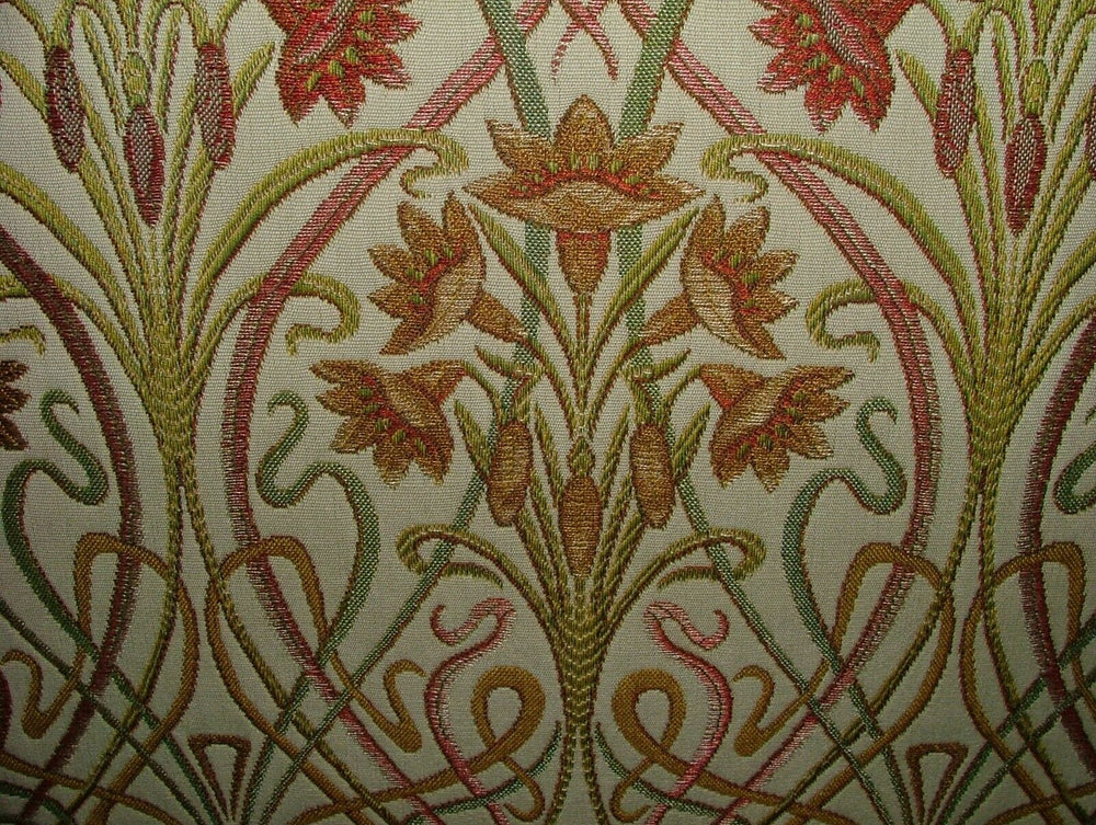 10 Metres Art Nouveau Autumn Thick Designer Jacquard Curtain Upholstery Fabric
