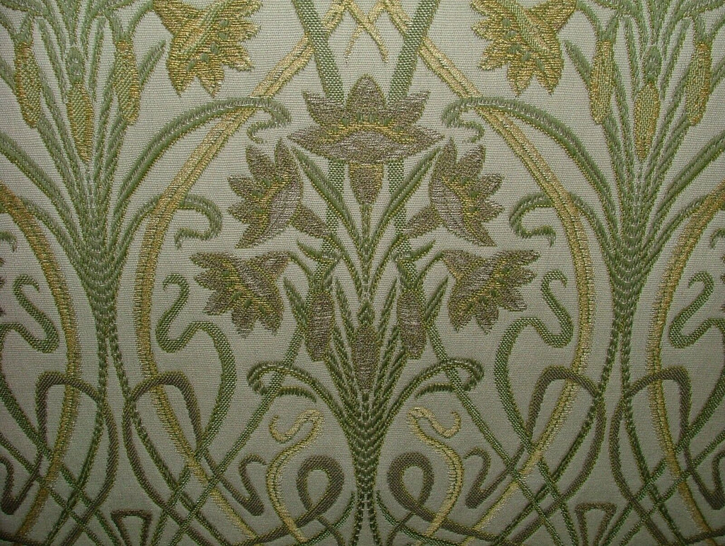 Art Nouveau Sand Thick Designer Jacquard Curtain Upholstery Cushion Use Fabric