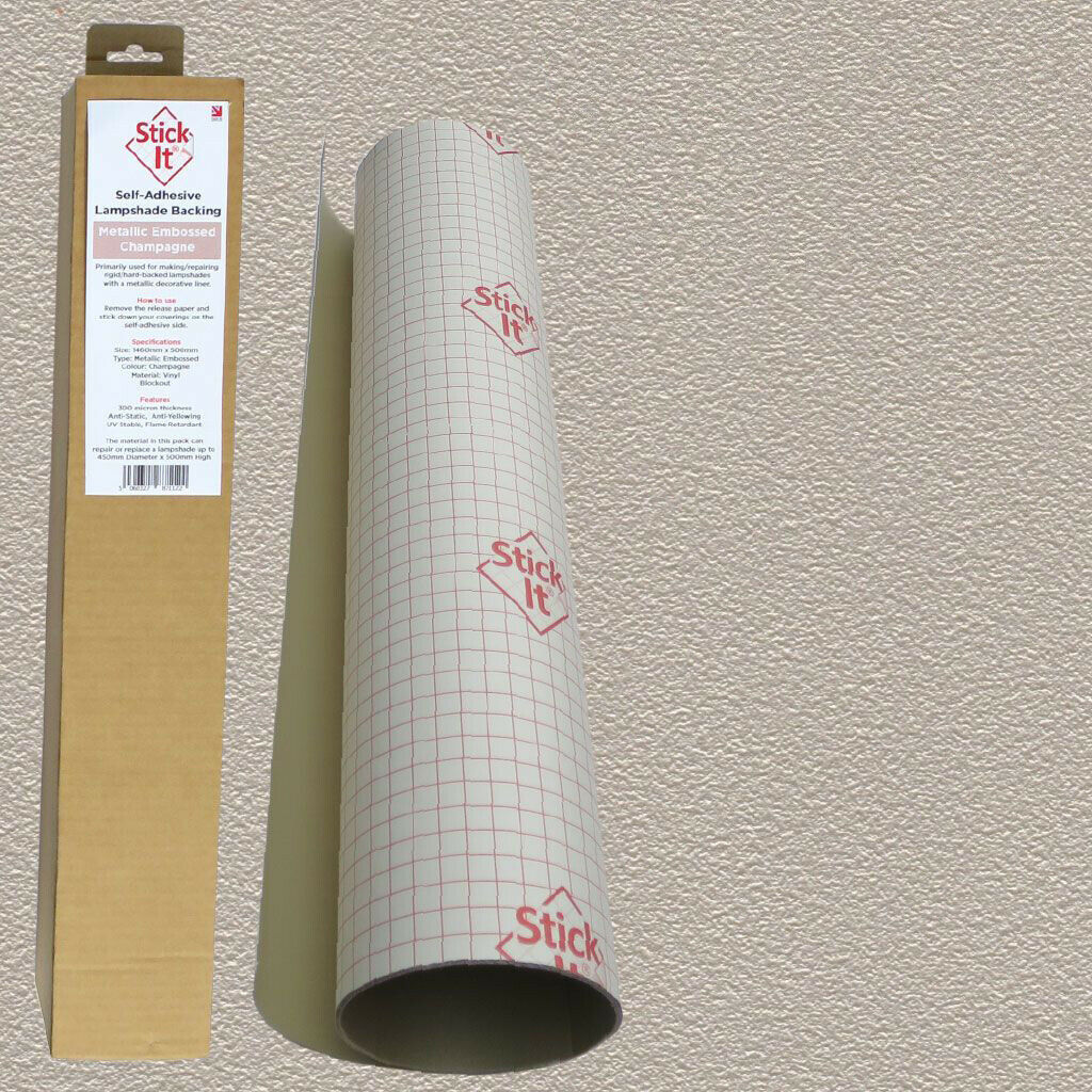 Make Your Own Self-Adhesive Lampshade Backing - DIY UK Made Need Craft Stick It