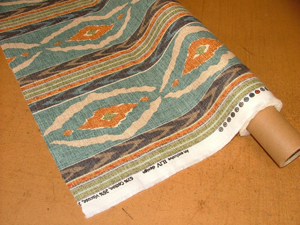 2.6 Metres iLiv Santana Seafoam Linen Blend Cotton Curtain Upholstery Fabric