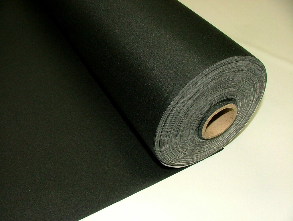 BLACK 3 Pass Black Out Blackout Material Thermal Curtain Lining Fabric FREE P&P