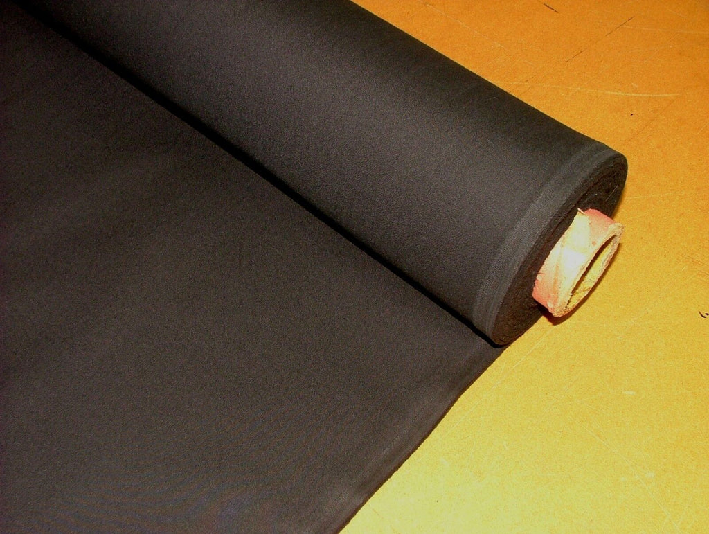 100m Black Woven Flame Retardant Calico Fabric Ideal For Backdrop Use And Crafts