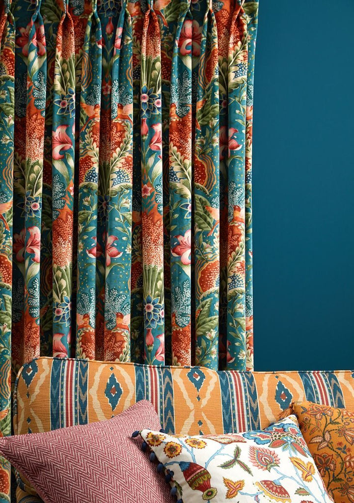 Istanbul Tapestry Velvet Fabric Curtain Upholstery Cushion Roman Blind Use