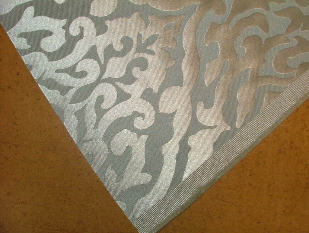 20 Metres Dahlia Silver Designer Jacquard Curtain Upholstery Cushion Fabric