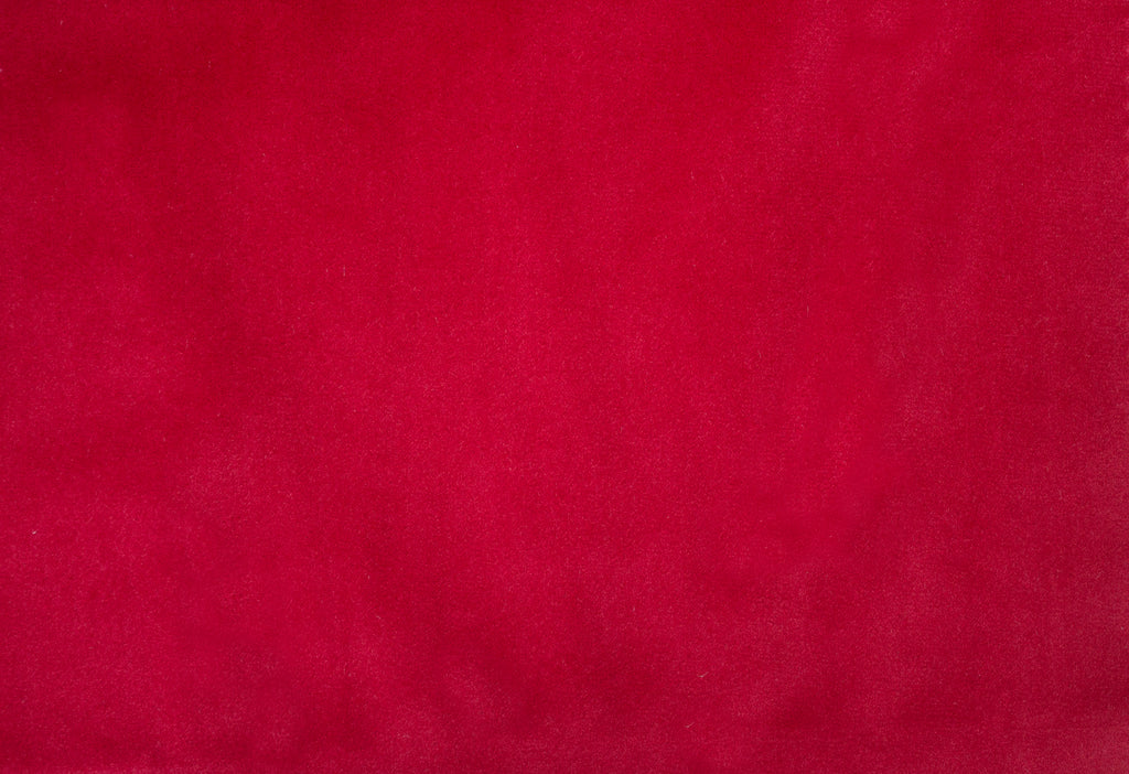 Alaska Scarlet Velvet Curtain Upholstery Cushion Fabric By Ashley Wilde Group
