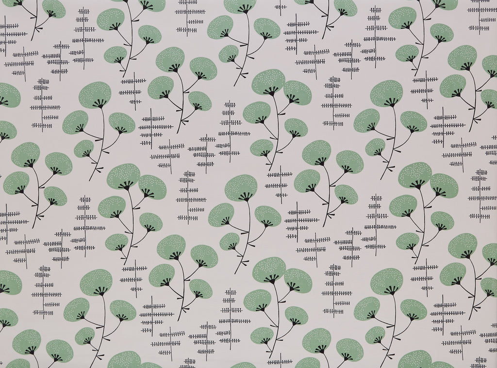 Denver Meadow Green Curtain Upholstery Cushion Fabric Volume 1 By MissPrint