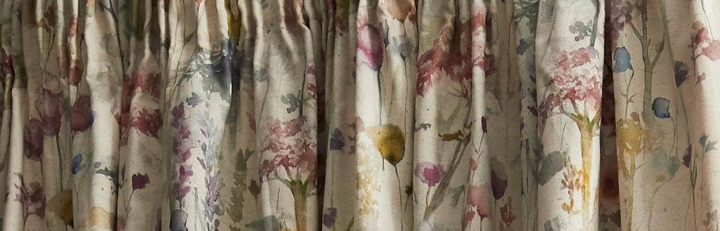 Ilinizas Poppy Lined Pencil Pleat Ready Made Curtains By Voyage Maison Group