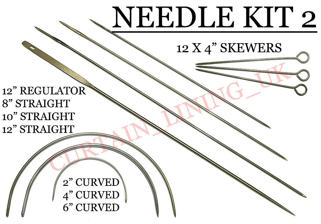 High Quality Upholstery Needles Tools Made In The UK - DIY Supplies Free Post