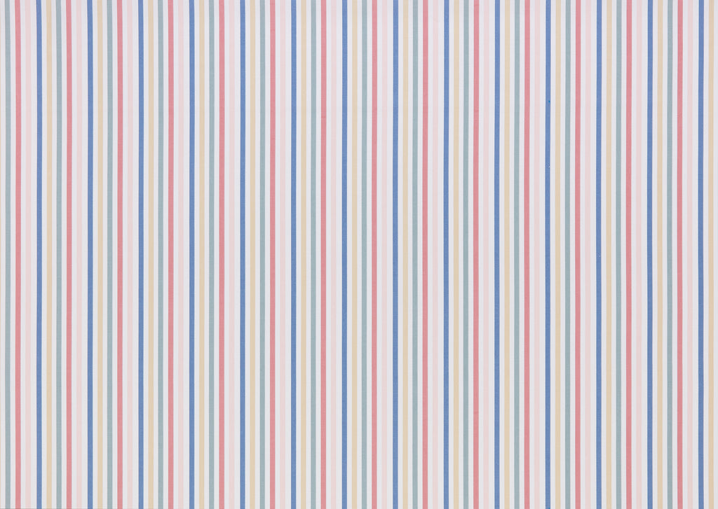Mid Stripe Chalk Curtain Upholstery Cushion Fabric Volume 1 By Cath Kidston