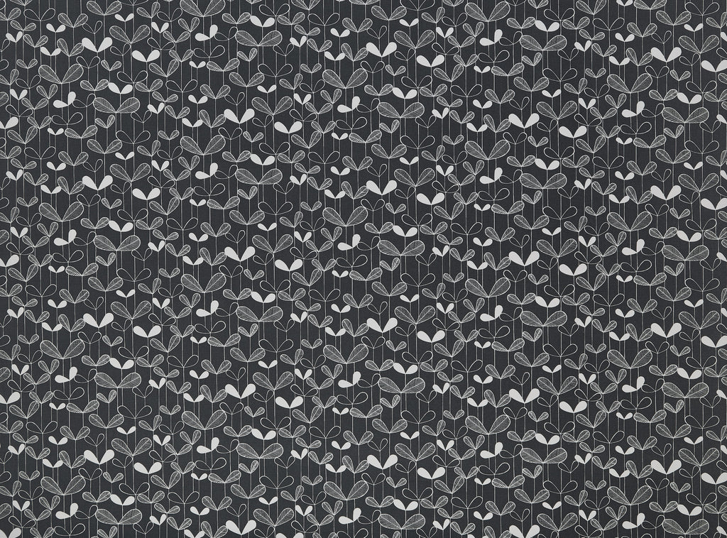 Saplings Graphite Curtain Upholstery Cushion Fabric Volume 1 By MissPrint