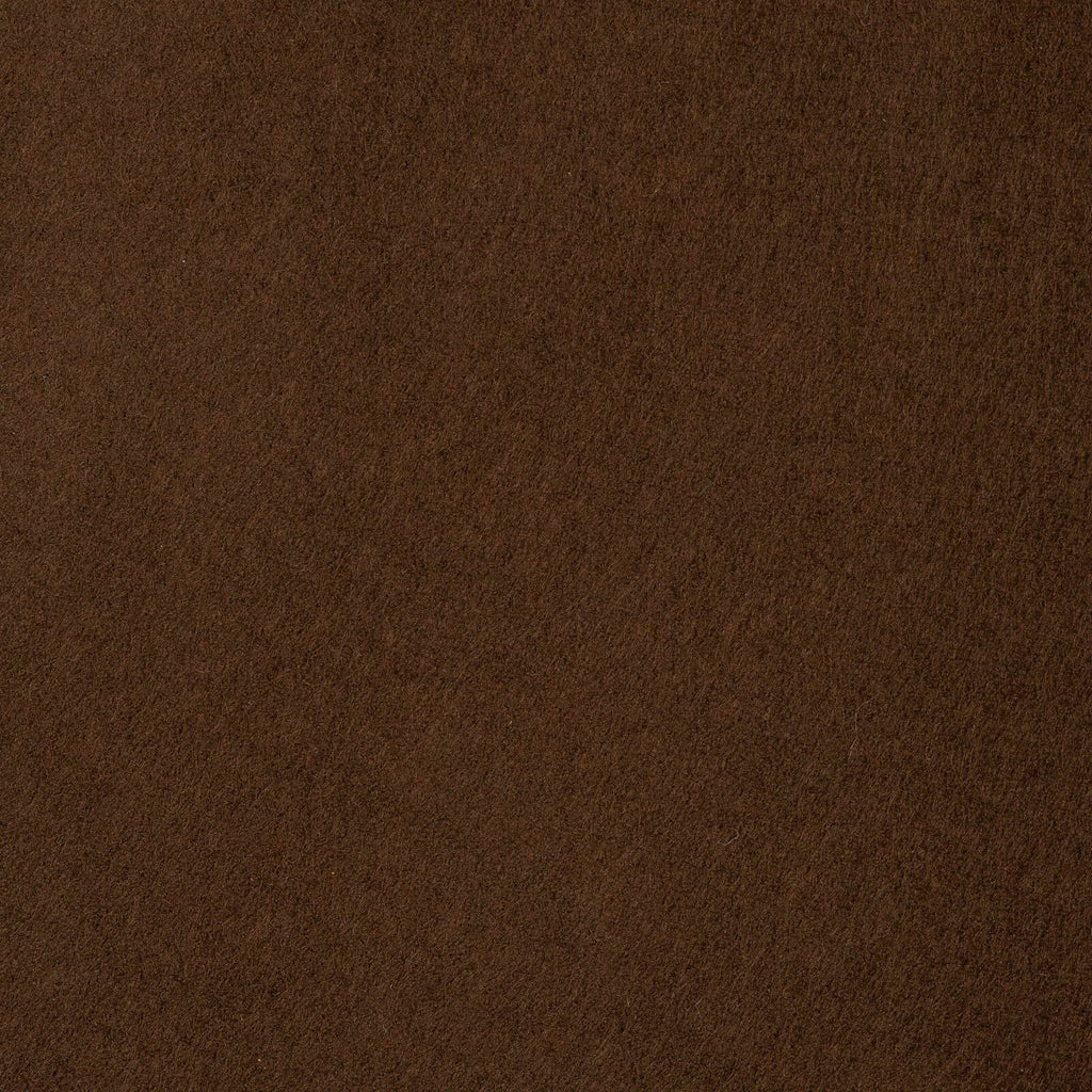 Burnt Sienna - Self Adhesive Sticky Backed Felt Baize Craft Material Fabric - 450mm Wide