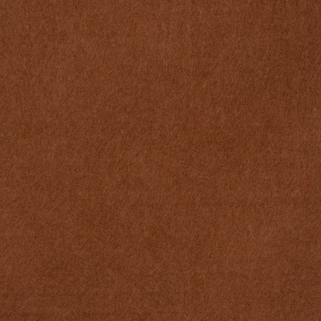 Ginger - Self Adhesive Sticky Backed Felt Baize Craft Material Fabric - 450mm Wide