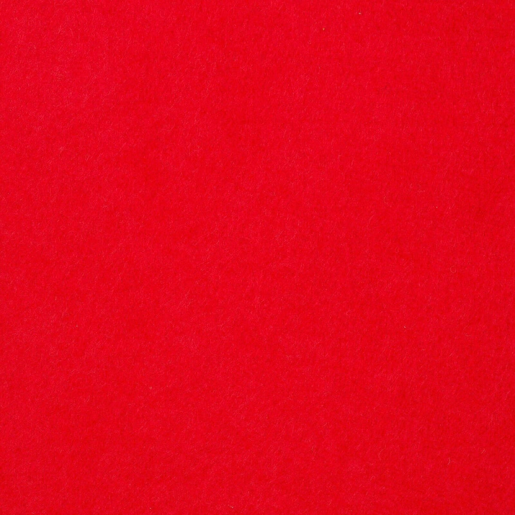 Red - Self Adhesive Sticky Backed Felt Baize Craft Material Fabric - 450mm Wide