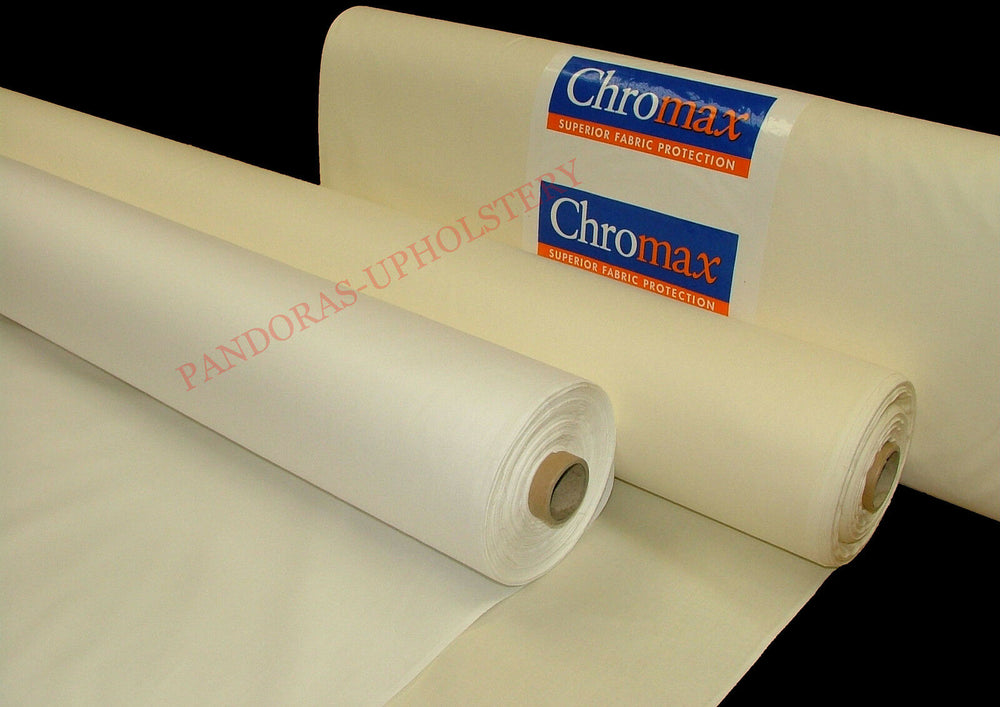 50 Metres 100% Cotton Sateen ''Ivory Or White" Curtain Fabric Lining 54" Wide On The Roll